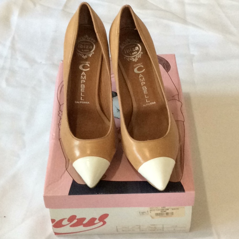 New Jeffrey Campbell town tone heels